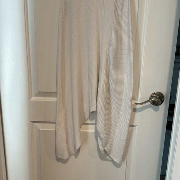 All Saints Ribbed White Dress - Picture 4 of 5